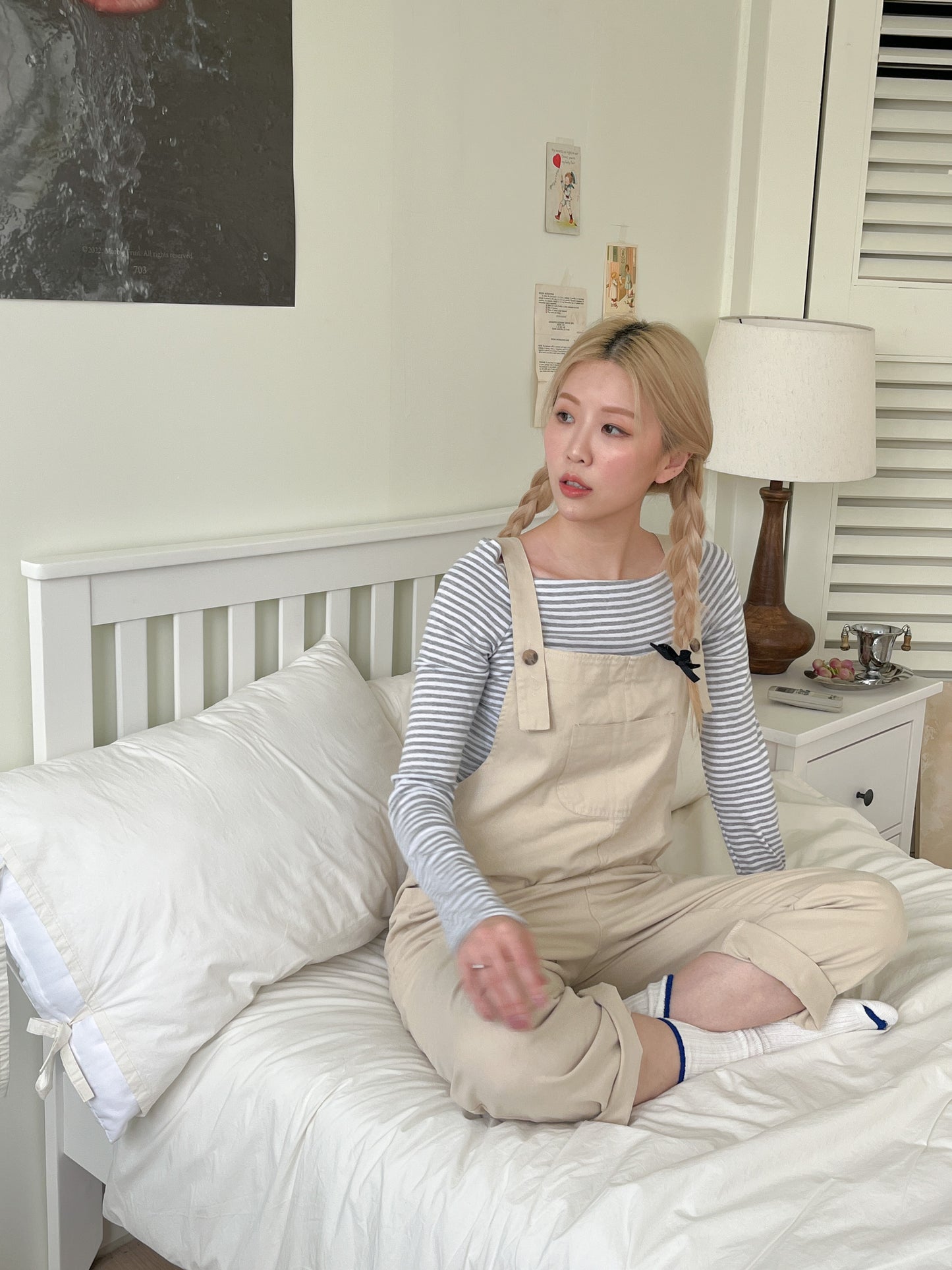 包色吧!一字肩橫間百搭上衣