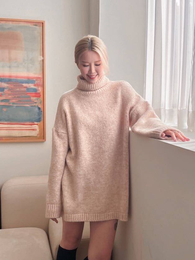 樽領綿綿寬鬆毛衣