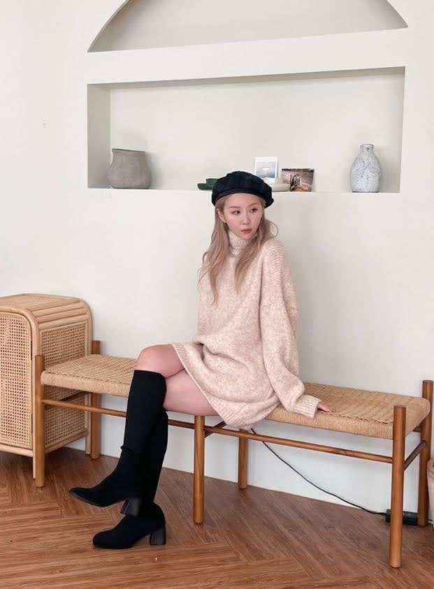 樽領綿綿寬鬆毛衣