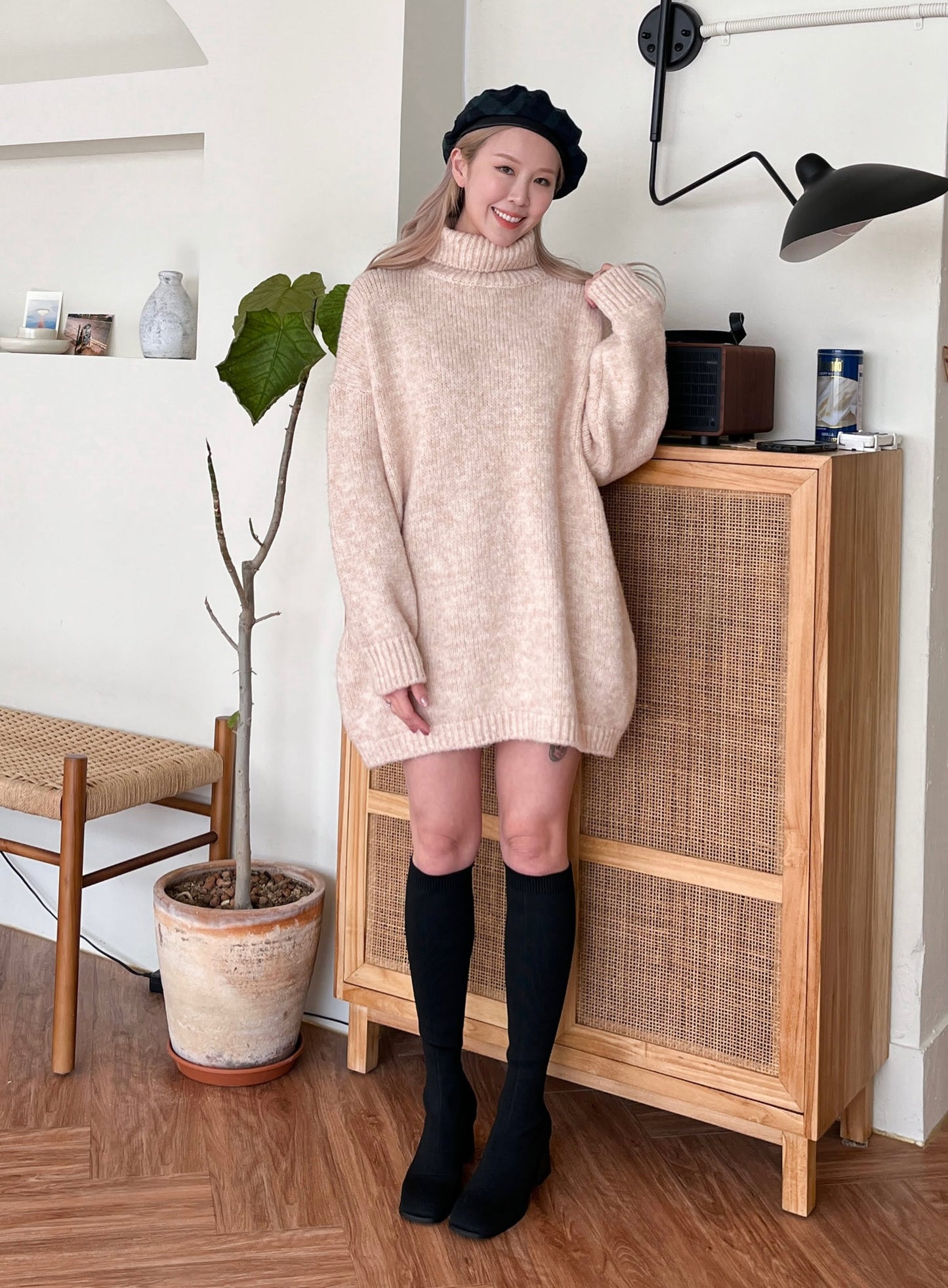 樽領綿綿寬鬆毛衣